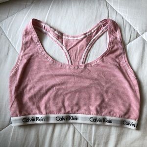 Calvin Klein Medium Cotton Unlined Bralette 🌸